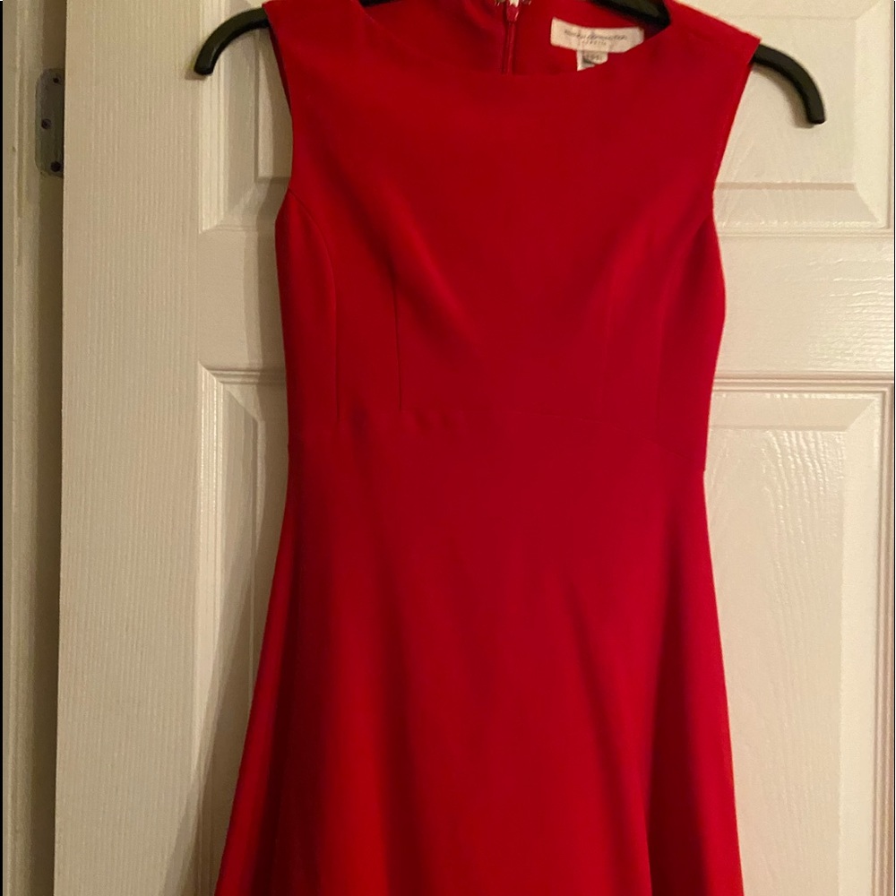 FRENCH CONNECTION RED DRESS